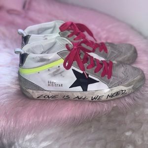 Golden Goose mid star size 38
